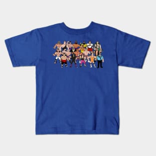Wrestling roster Kids T-Shirt